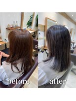 ミラバイケンジ 藤沢(Mira by KENJE)&nbsp;脱白髪染めハイライト/白髪にお悩みの方に/30代40代50代
