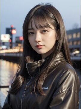 リークフー(Ree cu fuu) グレーベージュカラーダークアッシュベージュくすみカラー黒髪