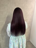 ミューバイケンジ(miu by KENJE)&nbsp;miu&橋本愛海　暗めバイオレットカラー