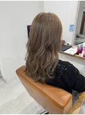 カットハイライトブリーチショート