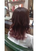 ナチュラルピンクグラデーション☆