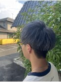 暗めのグレーヘアー