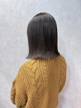 ブルーム(the Bloom) 【ワンレンボブ】グレージュカラー