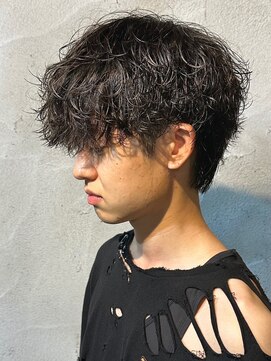 ニアウ 伊勢崎連取店(Niau) 波巻きスパイラルパーマツイストスパイラルパーマシャドウパーマ