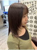 長崎 レイヤーカット 顔周りカット