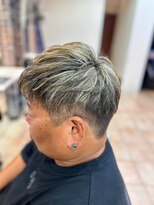 インパークス 竹ノ塚店(INPARKS)&nbsp;刈り上げホワイトシルバーアッシュマッシュ
