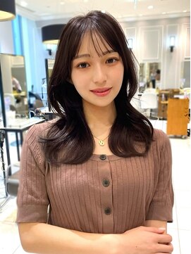 ネオリーブギンザ 銀座店(Neolive GINZA) ナチュラルレイヤー/くびれ巻き／透け感バング/髪質改善/銀座