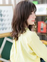 カバーヘア ブリス 北浦和(COVER HAIR bliss) ★黒髪韓国風巻きウェーブミディアムウルフカット20代30代★1