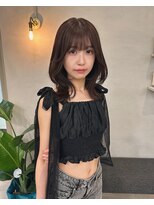 ヘアーデザイン アルエ(HAIR×design ARUE)&nbsp;くびれが可愛いミディアムレイヤー