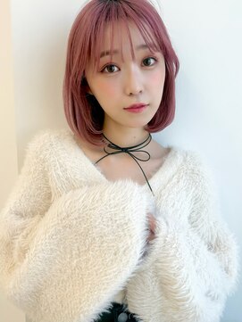 ソア 並木坂(Soa) ピンクベージュ/ブリーチ/髪質改善トリートメント/Minori