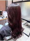 ツヤ感輝く美髪スタイル