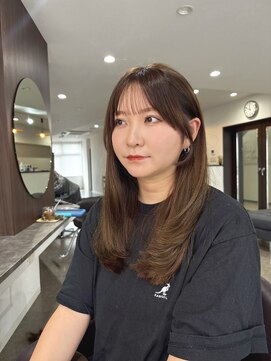 ヴィヴカウンター(VIVE counter) シースルー前髪＆オリーブベージュ