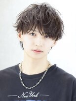 リップス 表参道店(LIPPS)&nbsp;シャープパーマ【ラウンドショートウルフ】メンズパーマ