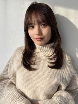 スミス 上野(smith) レイヤーカット顔まわりレイヤーフェイスレイヤー