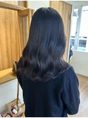 ノンジアミンカラー暗髪ダークアッシュ似合わせカットヨシンモリ