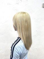 エルズ 大宮店(ailes)&nbsp;ミディアム×ハイトーン/ブリーチ2回[大宮/大宮ショート/ボブ]