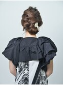 【RAWR】ゆるふわ巻きヘアアレンジ着物大人ガーリーモテ髪