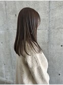 透明感アッシュベージュ◎