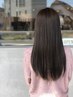 ★人気No.3★カット+ストレート+MILBON4STトリートメント