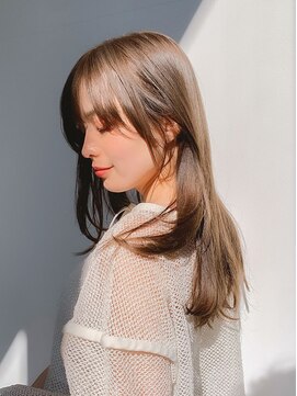 ノエル 池袋店(noel) ブリーチなしダブルカラー/顔周りカット/レイヤーカット