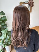 エルフゥ(Elle fou)&nbsp;ピンクベージュ　つや髪