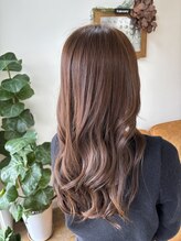 エルフゥ(Elle fou)&nbsp;ピンクベージュ　つや髪