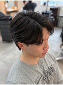 MEN’S/リバースセンターパート/ニュアンスパーマ/千葉駅