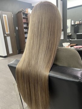 ヘアーサロン リーベ 東久留米店(Hair Salon Liebe) ブリーチハイライト髪質改善ダブルカラーレイヤーカット