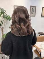 ラボヌールヘアーグレース 門前仲町店(La Bonheur hair grace)&nbsp;【grace三瓶】ワンブリーチで作るグレージュ