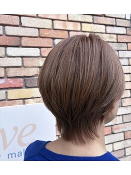 イブ ヘアーメイク(eve hair make)の写真/暗くなり過ぎないおしゃれな白髪染めならお任せ下さい◇ダメージレスで髪や頭皮に優しいのに綺麗に染まる♪