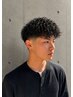 【色気と男らしさ】バロックパーマorスペインカール+MEN’Sカット¥12,500