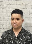 理容室定番！濡れパンスキンフェード