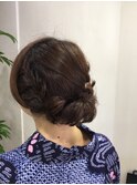 浴衣の着付け&ヘアセット