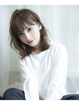 エストリア 栄店(ESTREA) エストリア栄店 オトナ可愛い流し前髪ワンカールby平岩