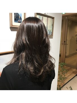 エイトタマプラ たまプラーザ店(EIGHT tamapla) 【EIGHTたまプラ】デザインカラー_切りっぱなしボブ