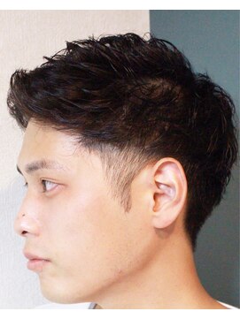 髪きる、ところ。 2ブロック/ジェットヘア