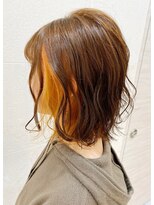 ティンク 大船(Tink)&nbsp;インナーカラー×オレンジ【Tink大船】