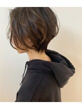 ヘアポジション 泉店(HAIR Position) 前髪長めショートボブ