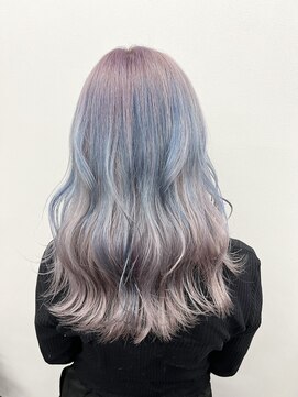 コード 四条河原町駅店(CHORD) みずいろ×ペールラベンダー/京都/河原町/髪質改善/ハイトーン