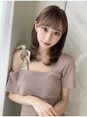 テラコッタ/デジタルパーマ/ピンキーショート/前髪カール[銀座]