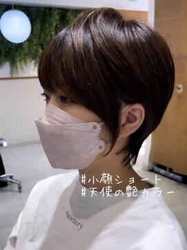 ビューイースト 亀戸 錦糸町(VIEW EAST) ショートヘア/小顔ショート/天使の艶カラー