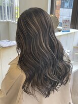 ルクスバイアフィナー(Luxo by Afinar)&nbsp;コントラストハイライト×ナチュラルグレージュ