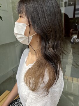 ラフランクリー(la frankly) 20代30代/大人かわいい/外ハネボブ/髪質改善/サンドベージュ