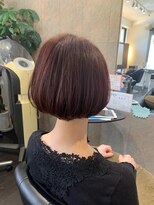 サックスヘアー(Saks hair) イルミナカラーで大人ボブ[おすすめは白髪ぼかし/オージュア ]
