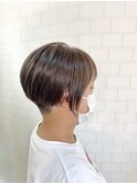 刈り上げ前下がりショート☆