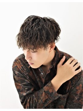 ノイセル 西本町(Noisyle) ツイストスパイラルツーブロックパーマツーブロック刈り上げヘア