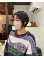 ニッカ(nicca)&nbsp;20代30代ツヤ感耳掛け小顔ショート/美シルエット/シースルー前髪