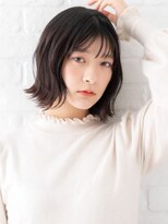 フェイス 赤羽 ネオ(face Akabane neo)&nbsp;【face akabane NEO 赤羽店】ダークアッシュ×外ハネミディ