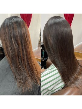 リッコ 横浜(ricco) #酸性ストレート#縮毛矯正#髪質改善#酸性縮毛矯正