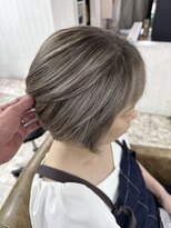 ワールドオーダー 天王寺店(WORLD ORDER)&nbsp;白髪活かしバレイヤージュ